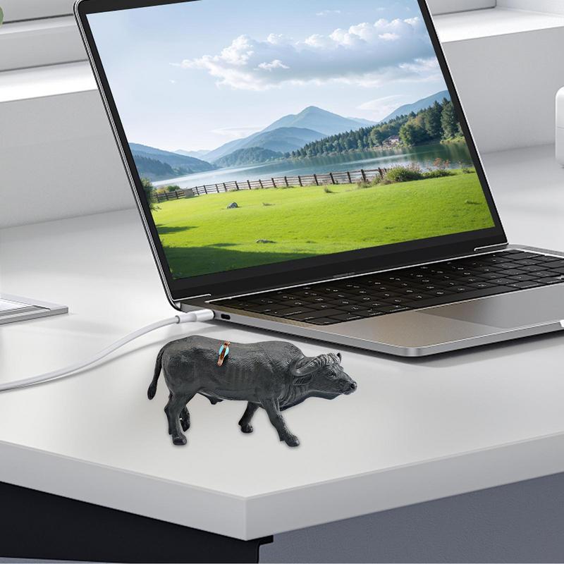 Miniature Cattle Figurines Cat - Kids Toys Exhibition ulasan dan harga