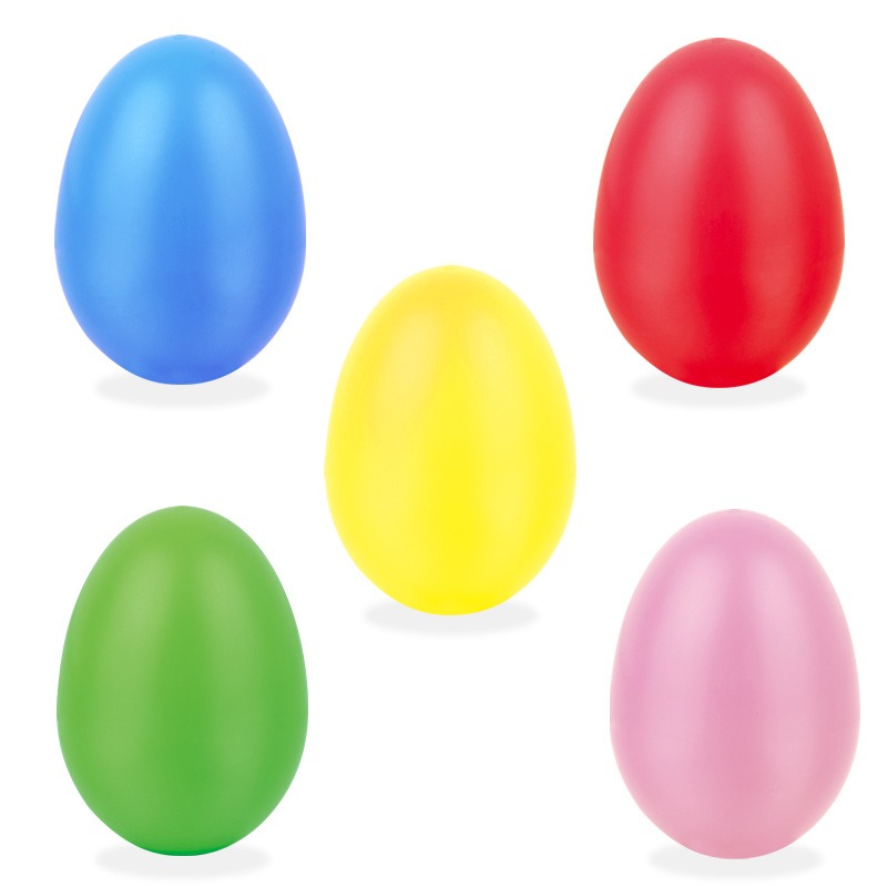 5 PCS Plastic Egg Music Shaker - Kids Toys Easter ulasan dan harga