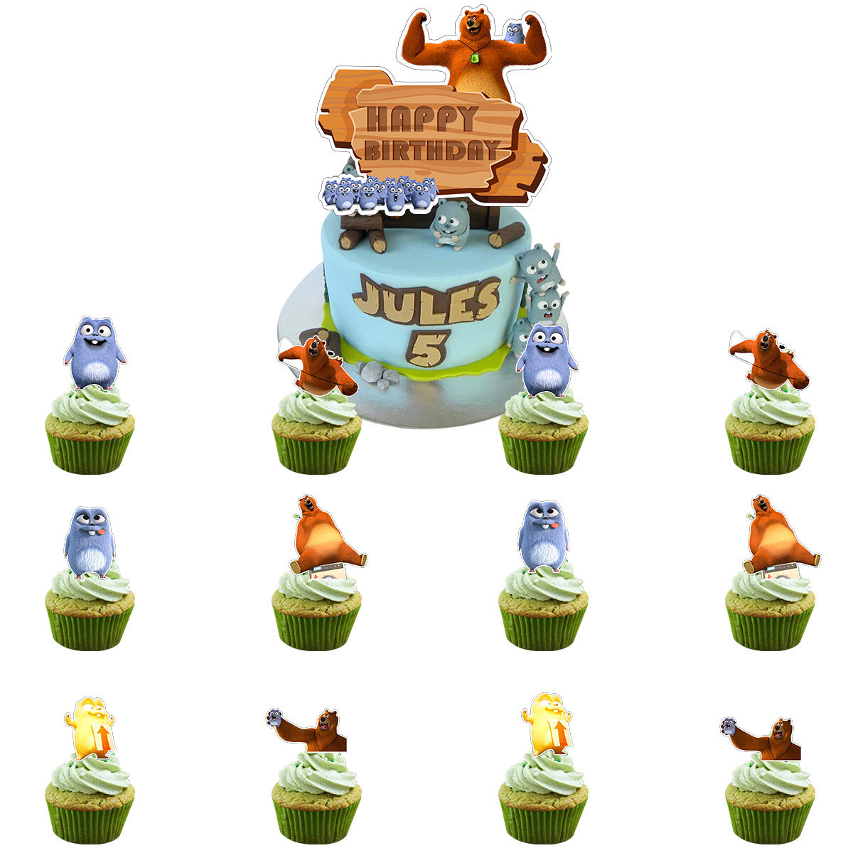 Grizzy And The Lemmings Theme  - Banner Kids Toys ulasan dan harga